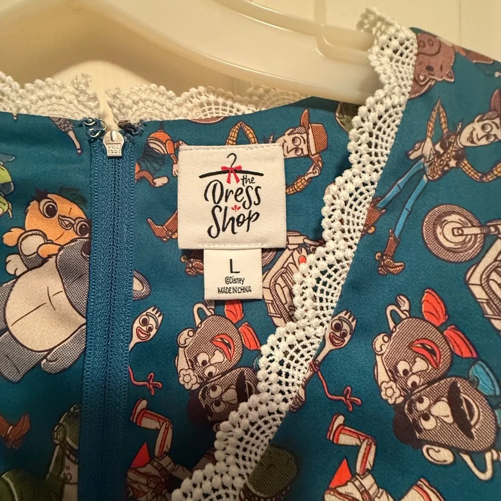 Disney Parks The Dress Shop Vintage Pixar Toy Story 4 Womens Dress (L) - Picture 4 of 5